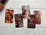 Load image into Gallery viewer, Journal Cards - Autumn Golds Set

