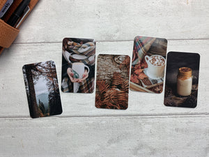 Journal Cards - Autumn Warm Forest Set