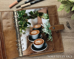 Latte Art and Foliage - Coffee Dashboard