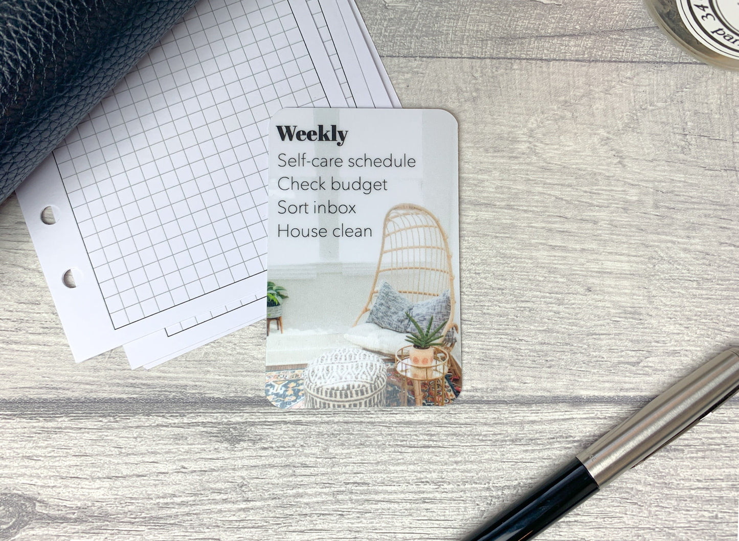 Custom Task Card - Boho Corner