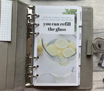 Load image into Gallery viewer, Mindset - Glass Half Full - Lemon Water Dashboard
