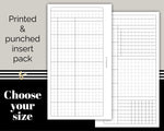 Load image into Gallery viewer, Extended Day Weekly Grid - Printed Planner Inserts

