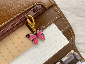 Butterfly Zipper Pull - Choose from 3 Colours