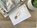 Load image into Gallery viewer, Minimal Gold Monstera Leaf - Luxe Planner Charm
