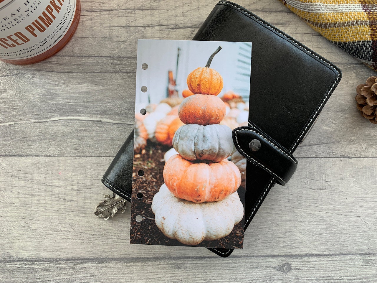 Pumpkin Stack - Autumn Fall Dashboard