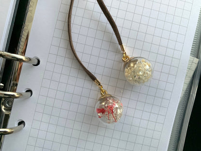 Sparkle Page Marker - Red or Gold - Ring Planner Accessories