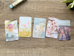 Load image into Gallery viewer, Journal Cards - Spring Flowers Set
