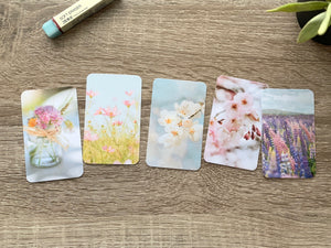 Journal Cards - Spring Flowers Set