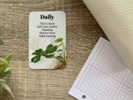Load image into Gallery viewer, Custom Text Task Card - Bedside Plants
