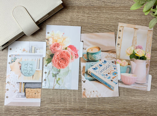 Pale Pastel Planner Dividers