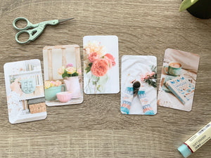 Journal Cards - Pale Pastel Set