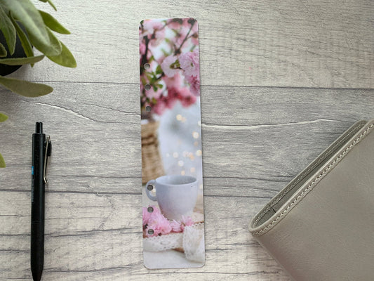 Photo Page Marker - Flowers & Fairy Lights - Planner Bookmark