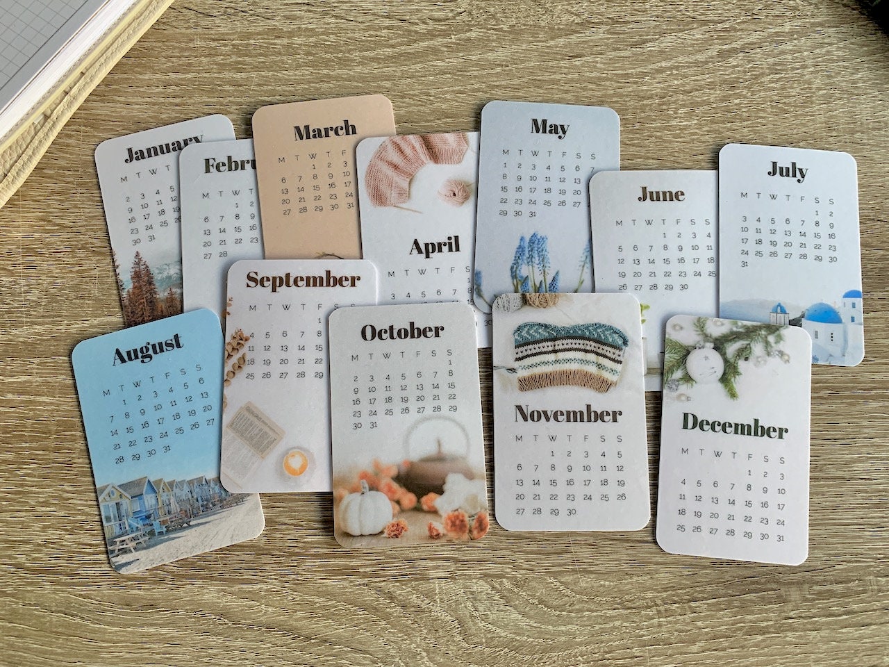 2023 Calendar Journal Cards - Choose Your Pack Size