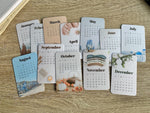 Load image into Gallery viewer, 2023 Calendar Journal Cards - Choose Your Pack Size
