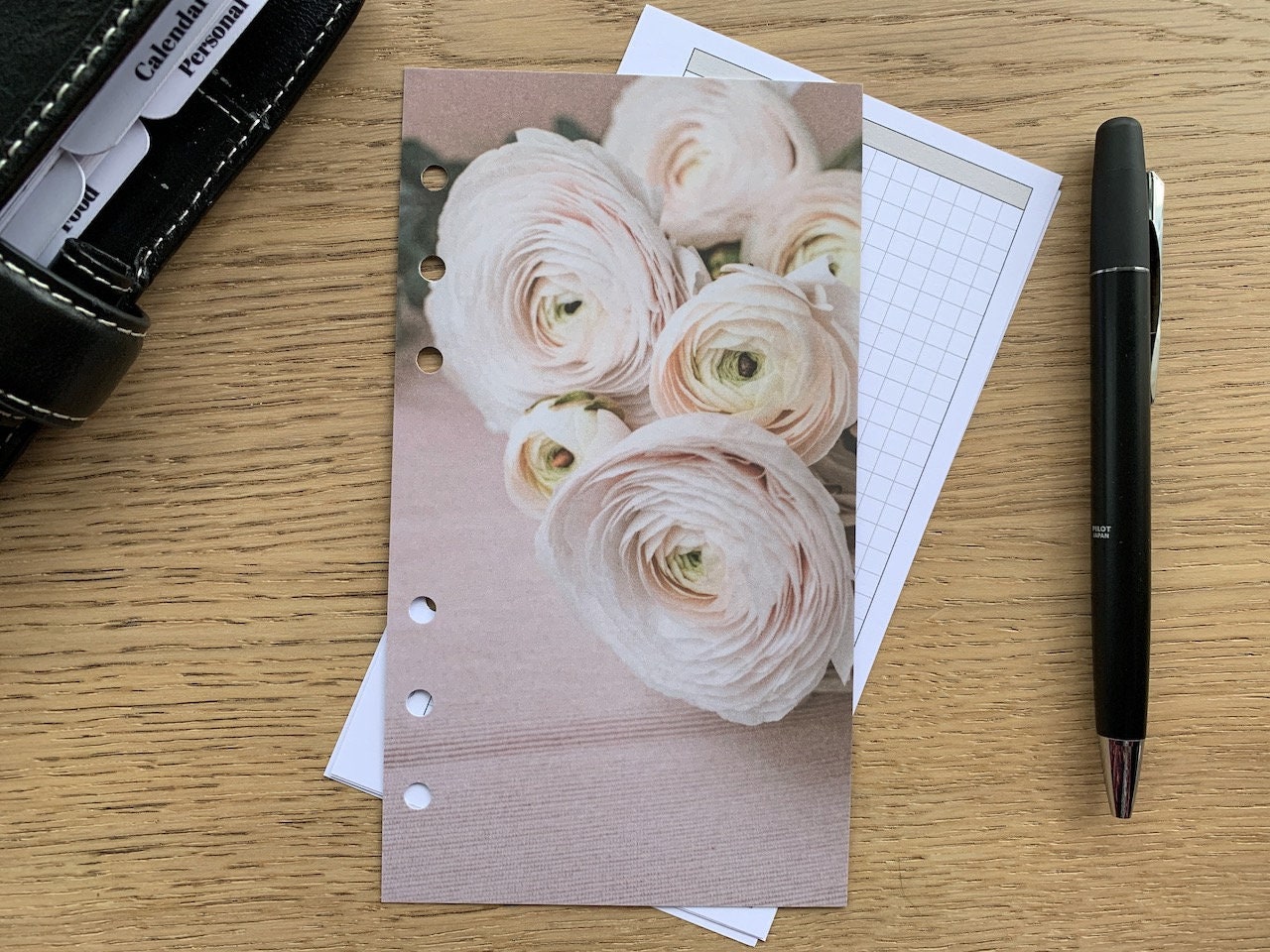 Pink Ranunculus Floral Dashboard