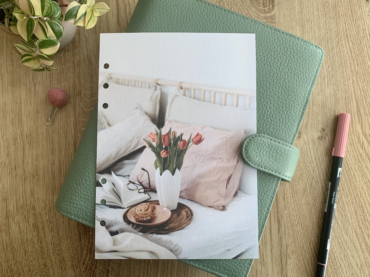 Tulips in Bed - Planner Dashboard
