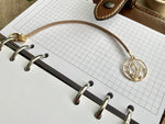Load image into Gallery viewer, Gold Coral Bookmark - Ring Planner Accessories
