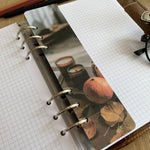 Load image into Gallery viewer, Photo Page Marker - Autumn Coffee Table - Choose A5, B6, Personal Wide, Personal, A6, Pocket, Mini - Planner Bookmark
